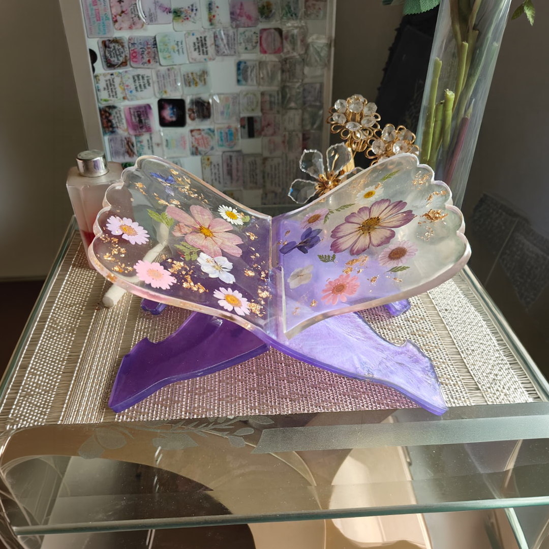 Amethyst Bloom Quran Holder