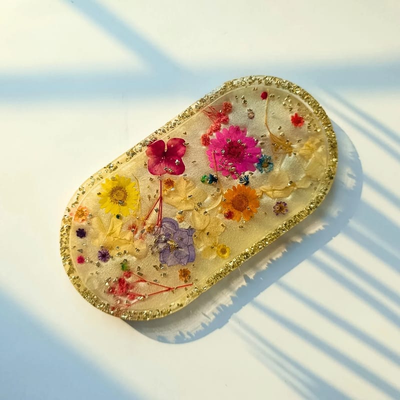 Eternal Garden Resin Jewelry & Décor Tray