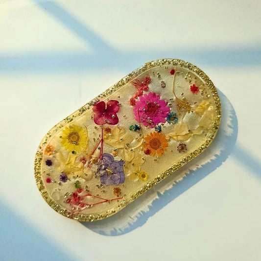 Eternal Garden Resin Jewelry & Décor Tray