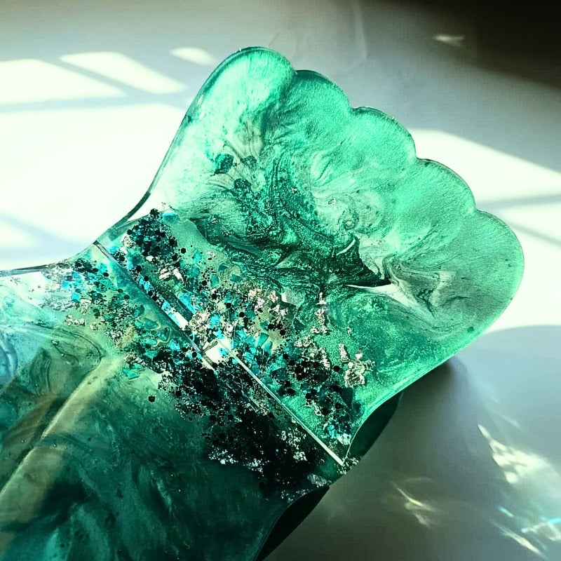 Emerald Serenity Resin Rehal