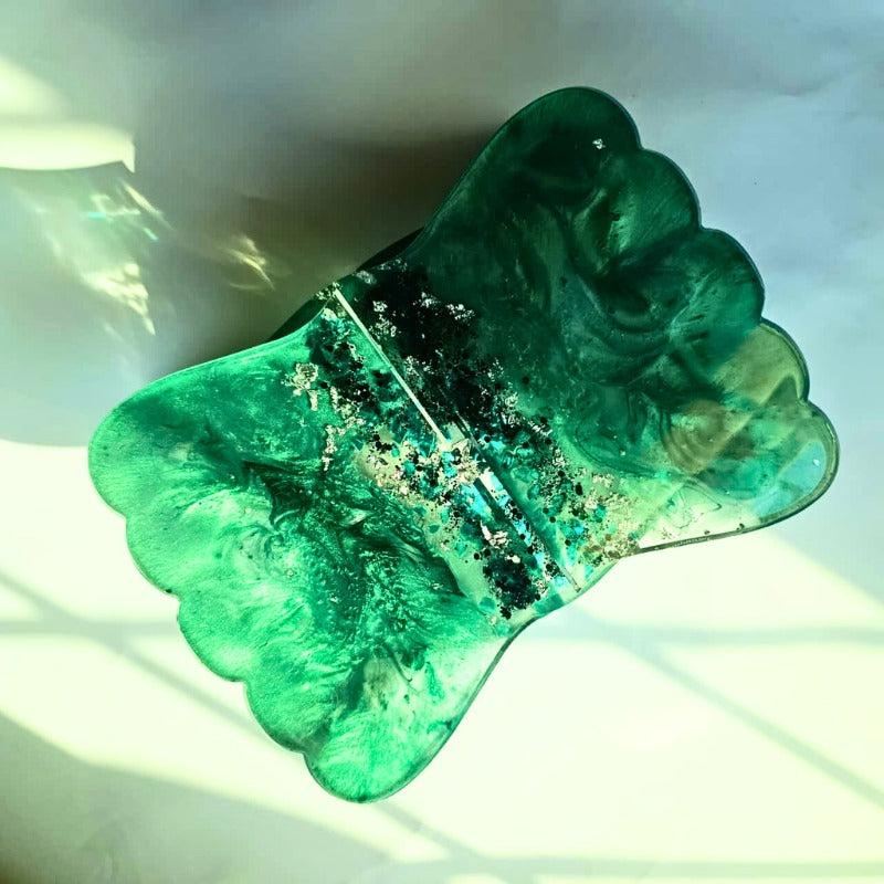 Emerald Serenity Resin Rehal