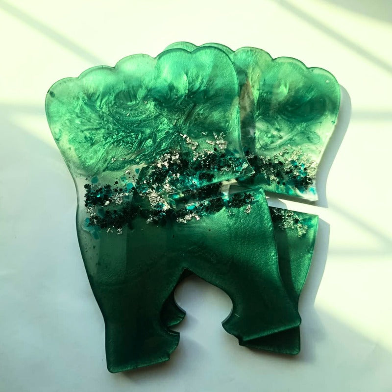 Emerald Serenity Resin Rehal