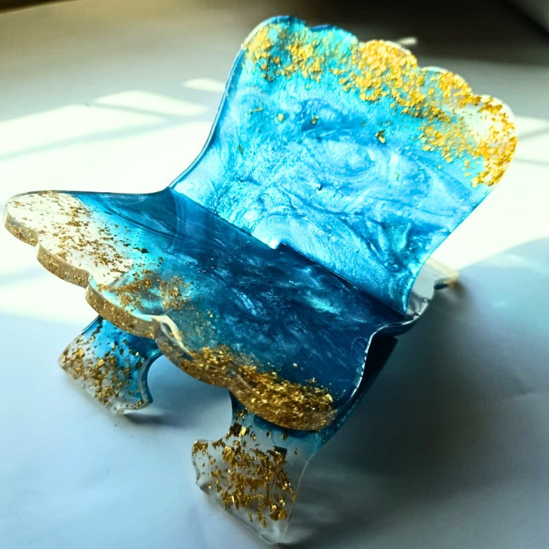 Noor-e-Tasbeeh Resin Rehal – Ocean Blue Grace