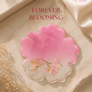 Rose Blush Blossom Trinket Dish