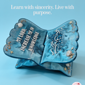 Ocean Knowledge Resin Book Stand